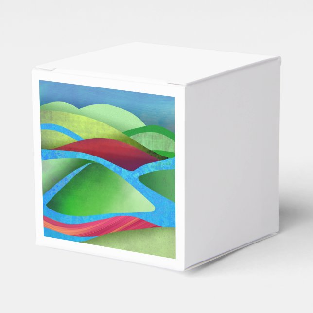 Hills On Ice Favour Box (Front Side)