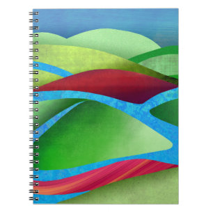 Hills On Ice Notebook
