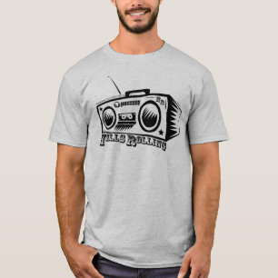 Hills Rolling T-Shirt with Old School JamBox Logo