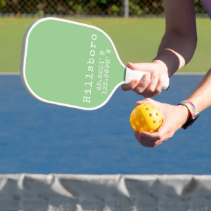 Hillsboro Oregon Latitude Longitude   Pickleball Paddle
