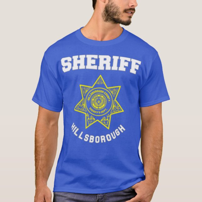 Hillsborough County Florida Sheriff Deputies T-Shirt (Front)