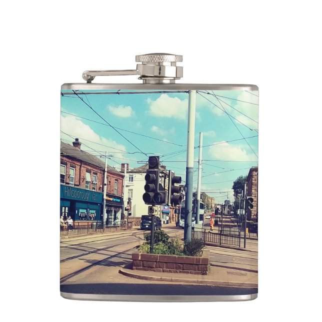 Hillsborough Hip Flask (Front)