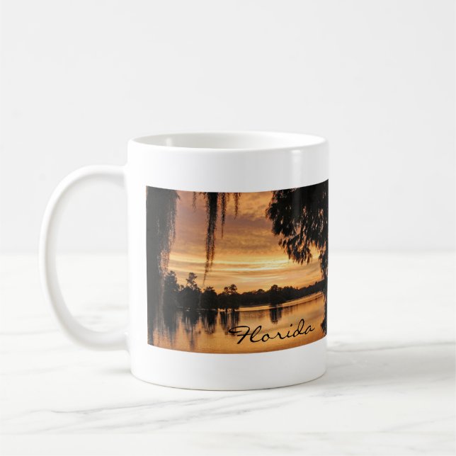 Hillsborough River Sunset Florida Mug (Left)