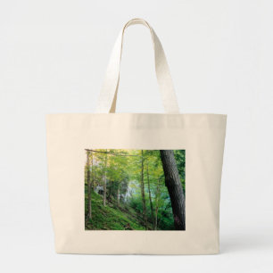 Hillside Forest Large Tote Bag