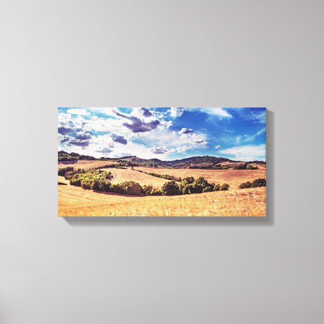 Hillside Harmony Canvas Print (Front)