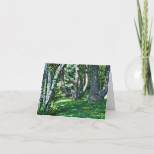 Hillside Trees Card