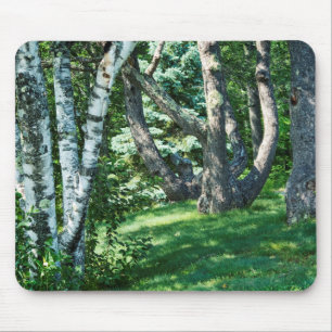 Hillside Trees Mouse Mat