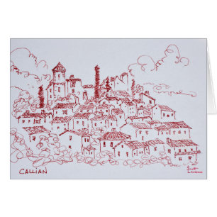 Hilltop Town of Callian South of France