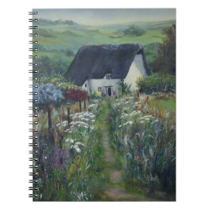 "Hillview- An English Cottage" Notebook