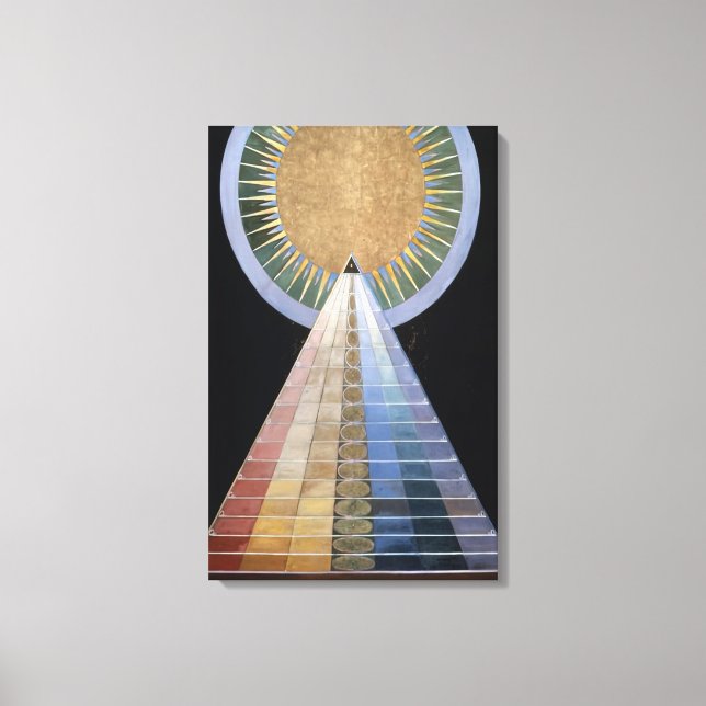 Hilma af Klint - ALTAR PAINTING 1915 Canvas Print (Front)