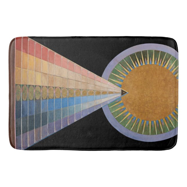 Hilma af Klint - Altarpiece  Bath Mat (Front)