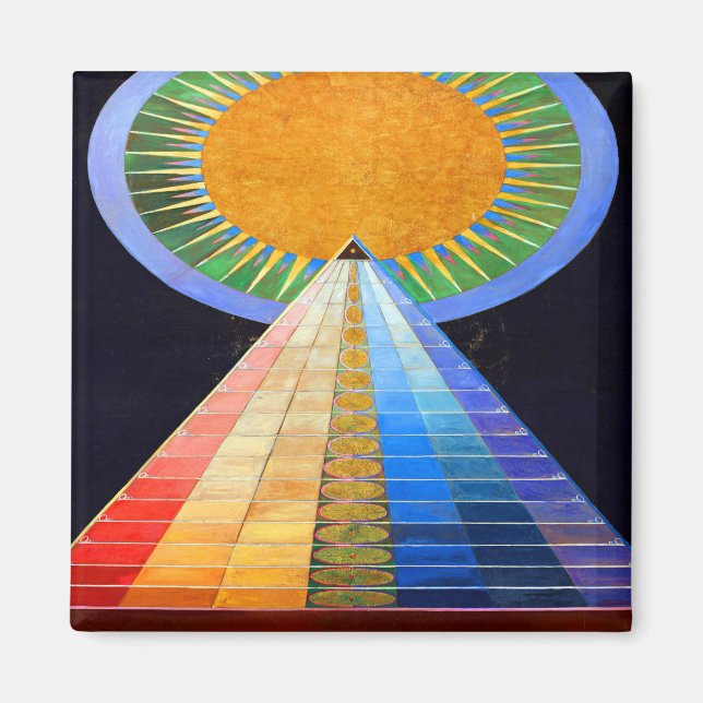 Hilma af Klint Altarpiece Magnet (Front)