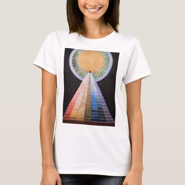 Hilma Af Klint, Altarpiece No.1, Abstract Art T-Shirt (Front)