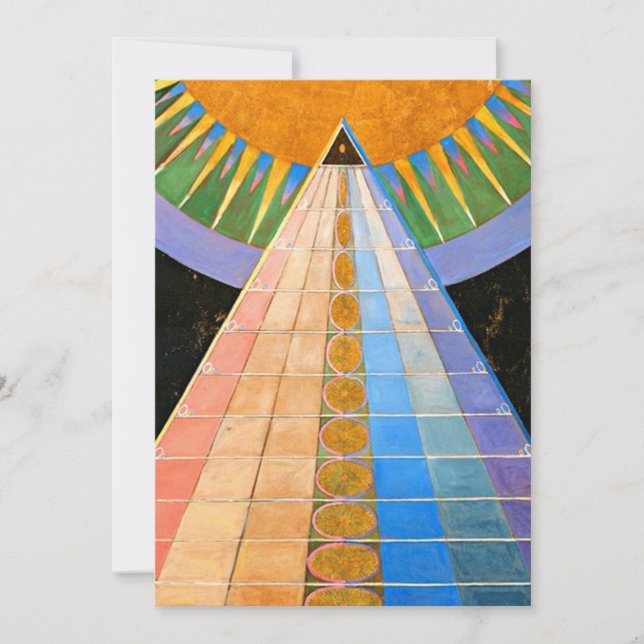 Hilma Af Klint Altarpiece No 1 Invitation (Front)