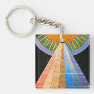 Hilma Af Klint Altarpiece No 1 Key Ring