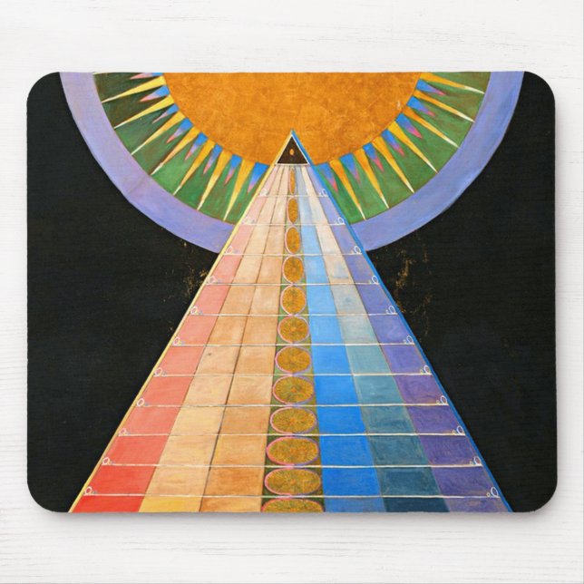 Hilma Af Klint Altarpiece No 1 Mouse Mat (Front)