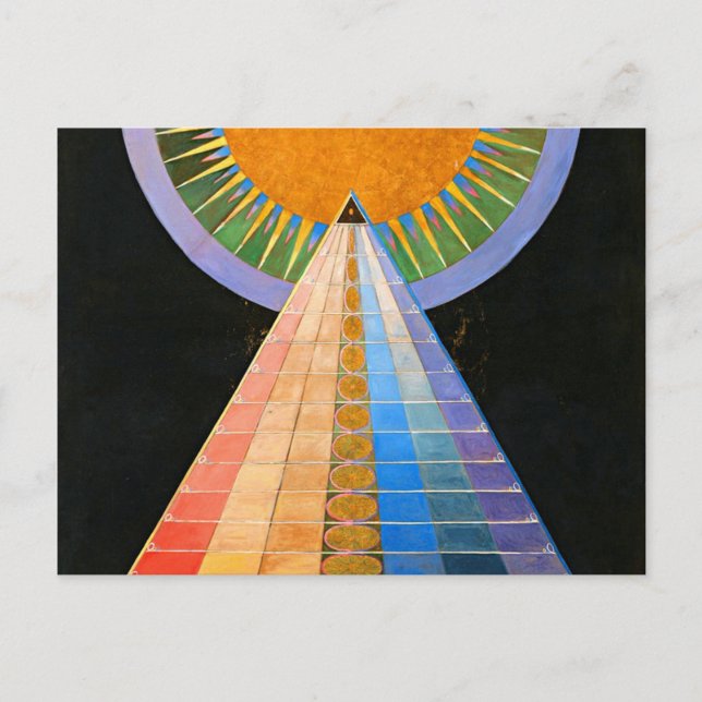 Hilma Af Klint Altarpiece No 1 Postcard (Front)
