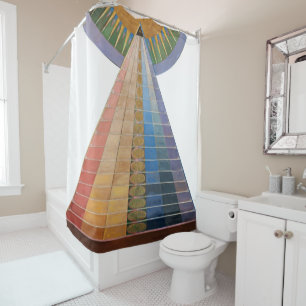 Hilma af Klint - Altarpiece  Shower Curtain