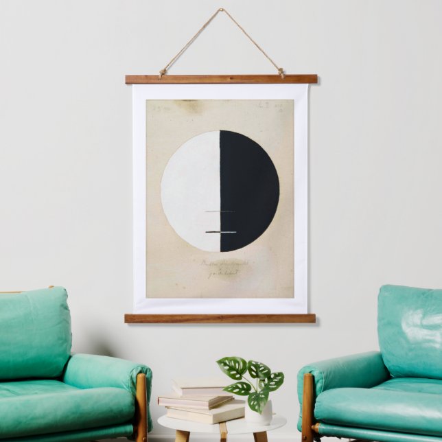 Hilma Af Klint, Buddha's Standpoint, Abstract Art Hanging Tapestry (Living Room)