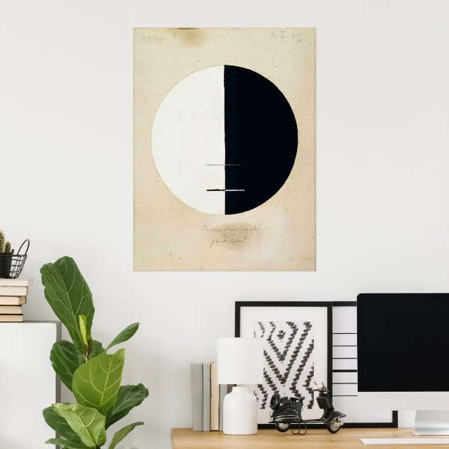 Hilma Af Klint, Buddha's Standpoint, Abstract Art Poster (Home Office)