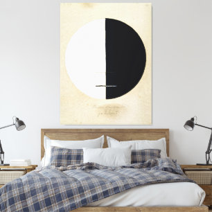 Hilma af Klint - Buddhas Standpoint in the Earthly Canvas Print