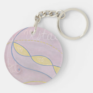 Hilma af Klint - Eros Series, no. 2, 1907 Key Ring