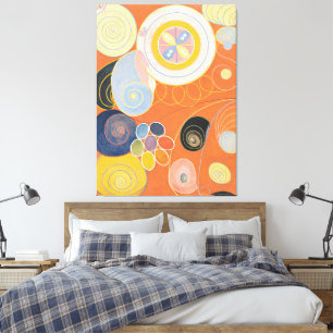 Hilma af Klint - Group IV, No. 3. The Ten Largest, Canvas Print