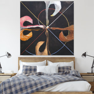 Hilma af Klint - Group IX SUW, The Swan Canvas Print
