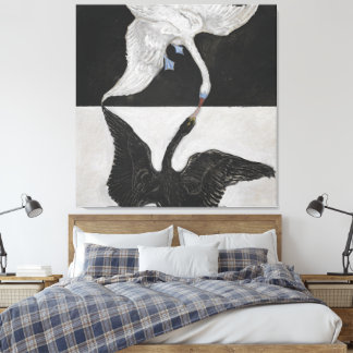 Hilma af Klint - Group IX-SUW, The Swan, No. 1  Canvas Print