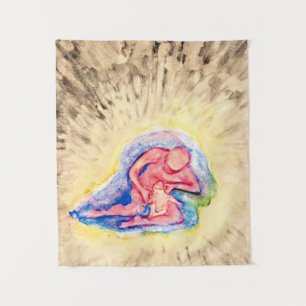 Hilma af Klint - Mother and Child Tapestry