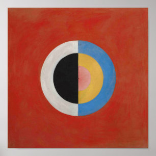 Hilma af Klint No.17 Svanen Poster