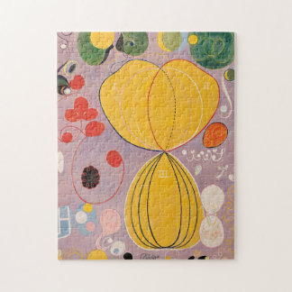 Hilma af Klint No. 7 painting Jigsaw Puzzle