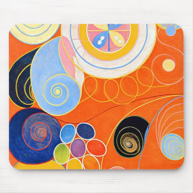 Hilma af Klint Number 3 Mouse Mat (Front)