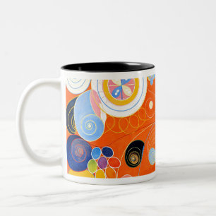 Hilma af Klint Number 3 Two-Tone Coffee Mug