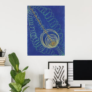 Hilma Af Klint, Primordial Chaos No16 Abstract Art Poster