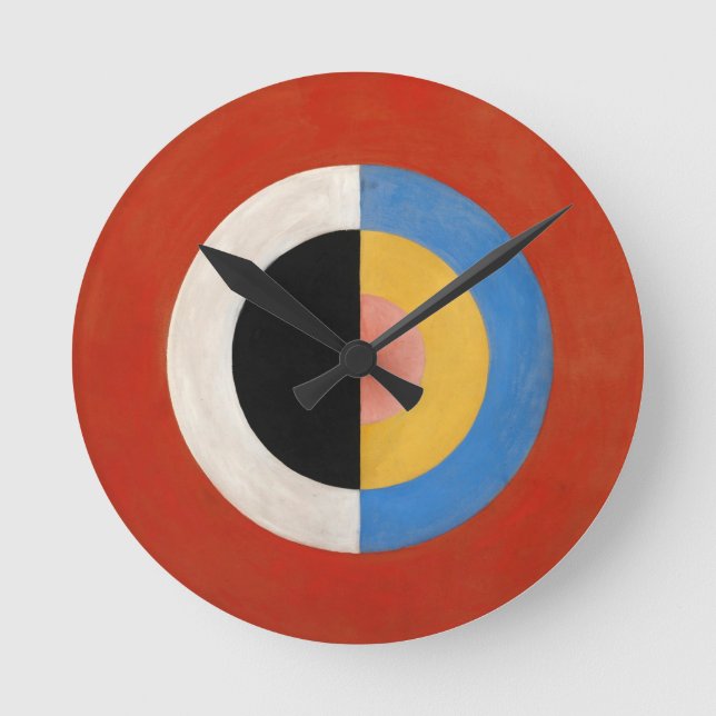 Hilma Af Klint Svanen Round Clock (Front)