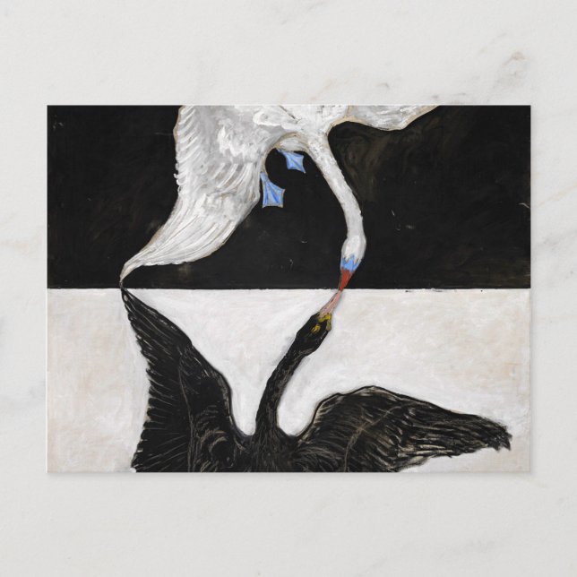 Hilma Af Klint Swan No 1 Postcard (Front)