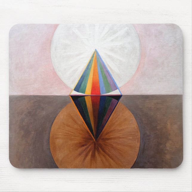 Hilma af Klint Swan XII Mouse Mat (Front)