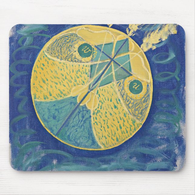 Hilma af Klint (Swedish, 1862 – 1944) Mouse Mat (Front)