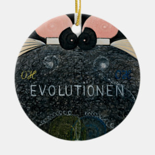Hilma af Klint - The Evolution, 7 Ceramic Tree Decoration