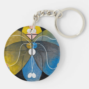 Hilma af Klint - The Evolution, 9 Key Ring