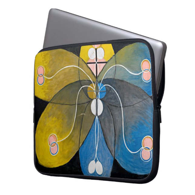 Hilma af Klint - The Evolution, 9 Laptop Sleeve (Front Left)