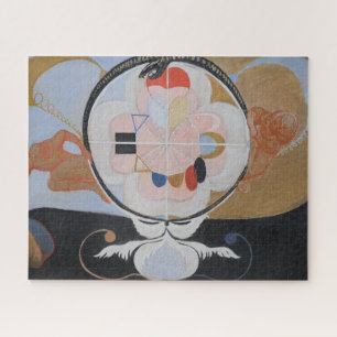 Hilma Af Klint, The Evolution No.13, Abstract Art Jigsaw Puzzle