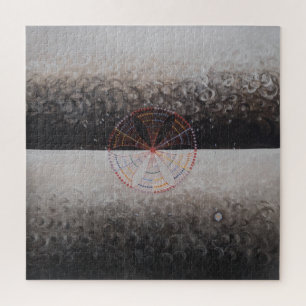 Hilma Af Klint, The Swan No.10, Abstract Art Jigsaw Puzzle