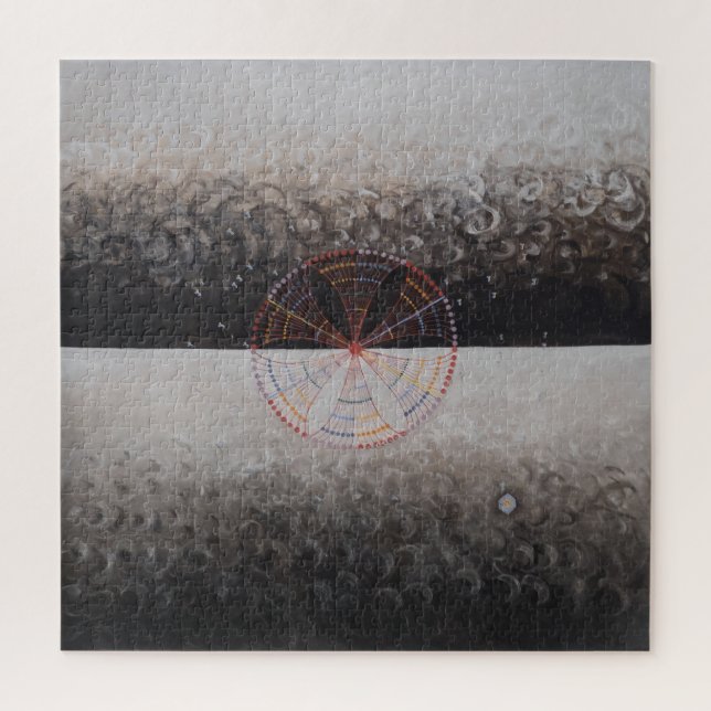Hilma Af Klint, The Swan No.10, Abstract Art Jigsaw Puzzle (Vertical)
