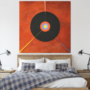 Hilma af Klint - The Swan, No. 18  Canvas Print