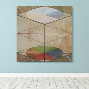 Hilma Af Klint, The Swan No.23, Abstract Art Canvas Print