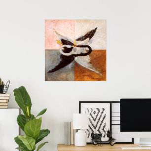 Hilma Af Klint, The Swan No.24, Abstract Art Poster