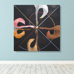 Hilma Af Klint, The Swan No.7, Abstract Art Canvas Print