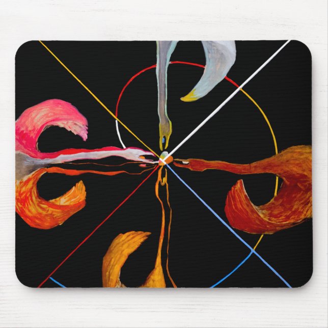 Hilma af Klint - The Swan No. 7 Mouse Mat (Front)